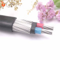 2 phase core flat cable concentric conductor cable XLPE insulated wire cable price list